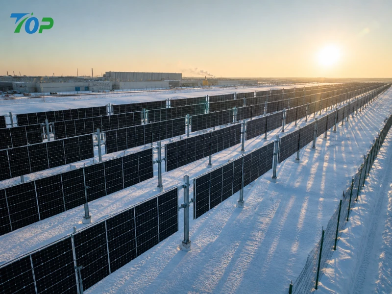 Vertikální solární systém v zasněžených oblastech: Technické výhody vertikálních fotovoltaických systémů v zimních podmínkách