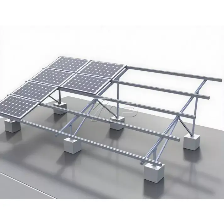 Concrete Foundation Solar Mount Ground PV Support
