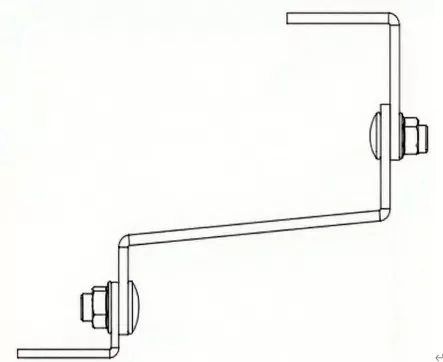 Adjustable Tile Roof Solar Hook