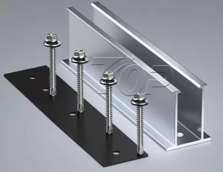 Mini Rail for Metal Roof Solar Panel Mounting