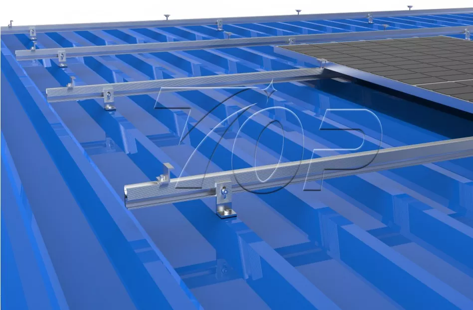 Solar Rack Roof Mounting Rail