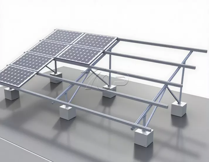 Concrete Foundation Solar Mount Ground PV Support