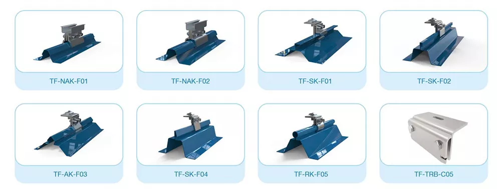 Solar Standing Seam Clamps