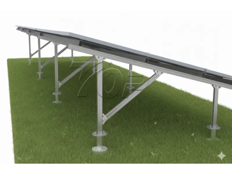 Pozemní sluneční soustava ZAM Steel